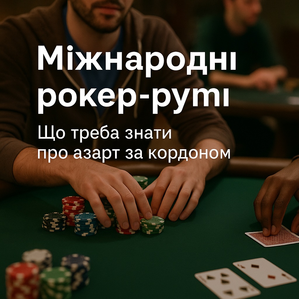 міжнародні покер-руми